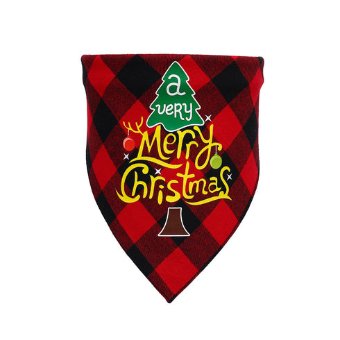 Dog Snowman Christmas Pets Scarf